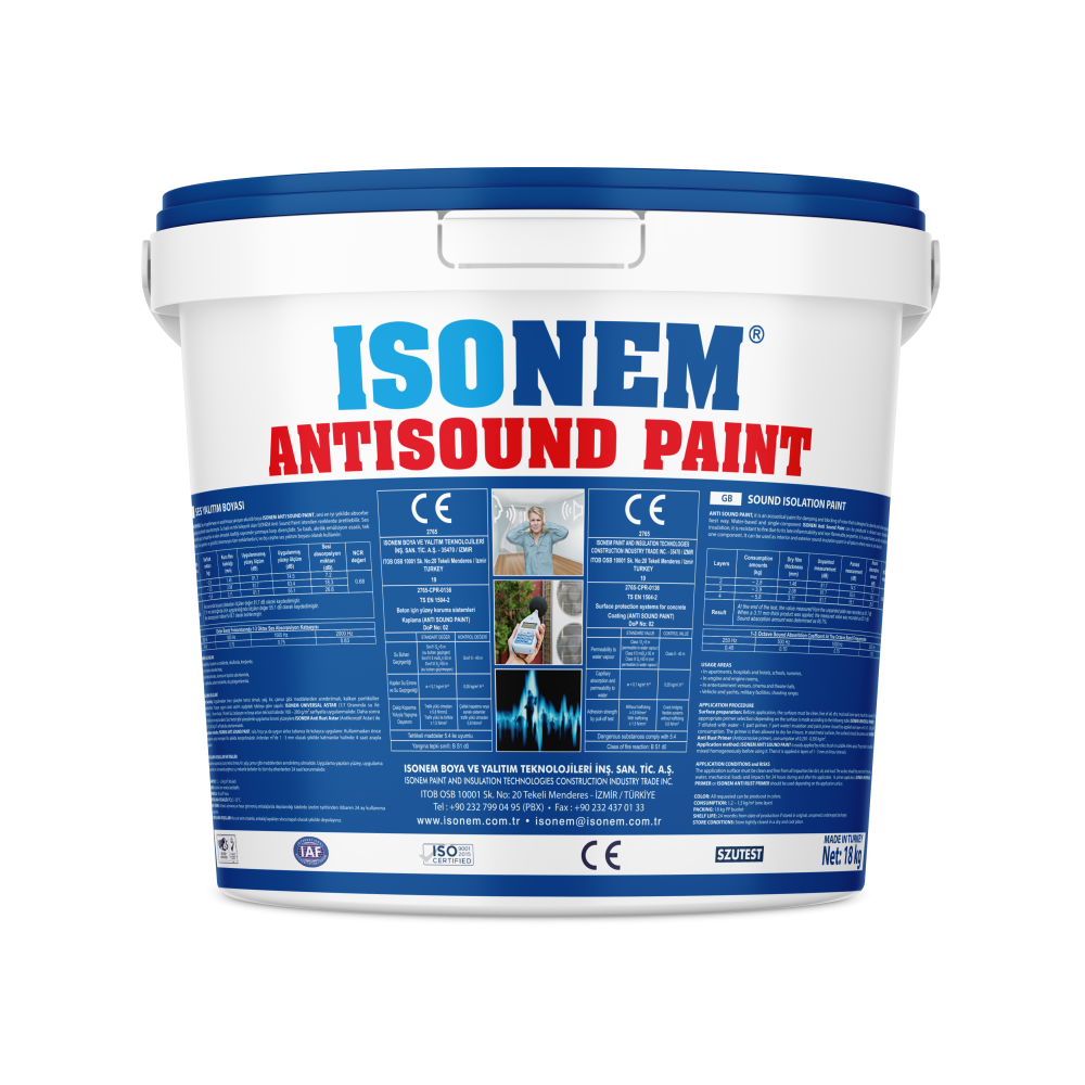 ANTISOUND PAINT 10 LT. ANTISOUND PAINT 10 LT.