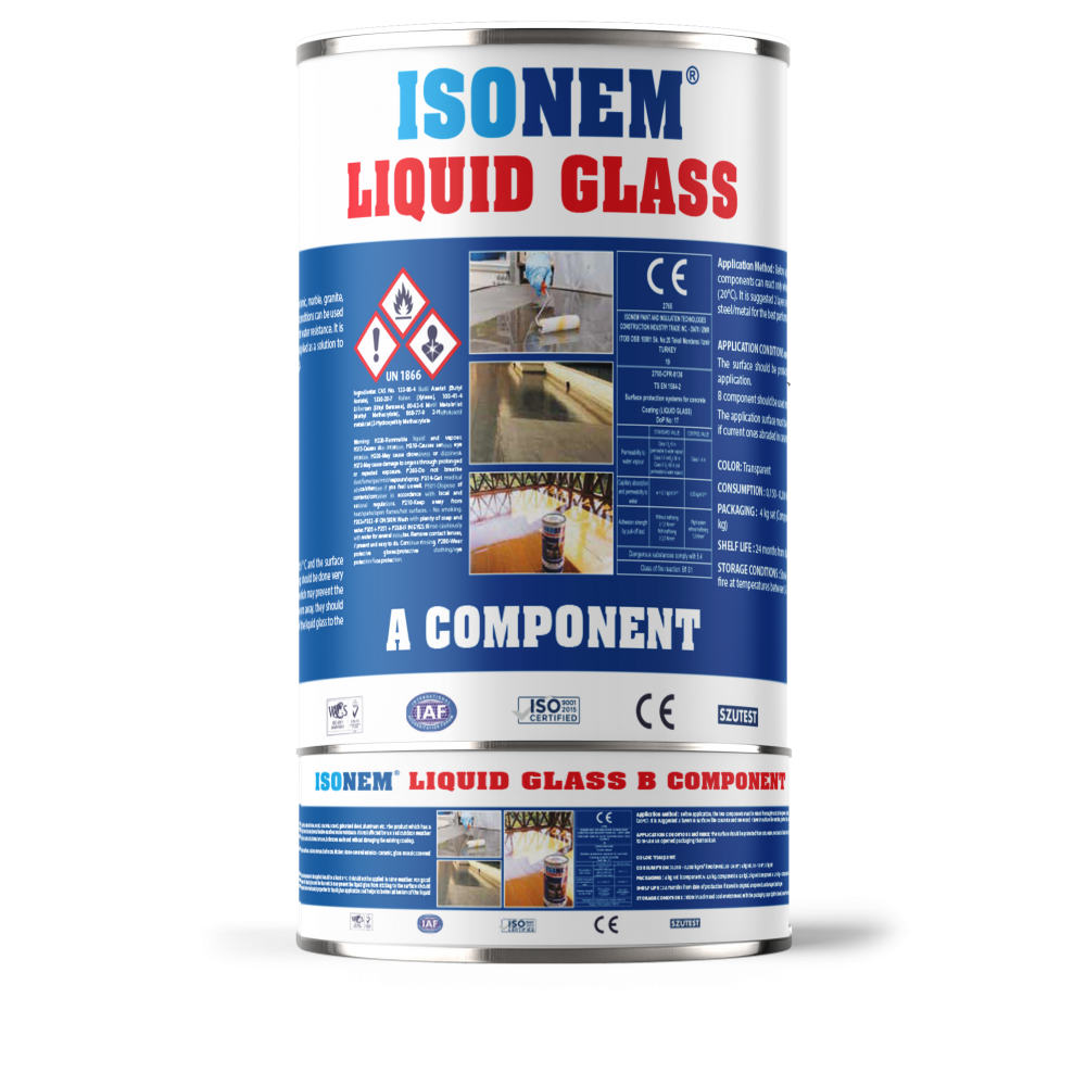 LIQUID GLASS 2 KG. A+B KOMP. 1KOLİ / 4 ADET 