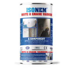 WRITE & ERASE VARNISH A+B KOMP. 1,5 KG. SEFFAF WRITE & ERASE VARNISH A+B KOMP. 1,5 KG. SEFFAF